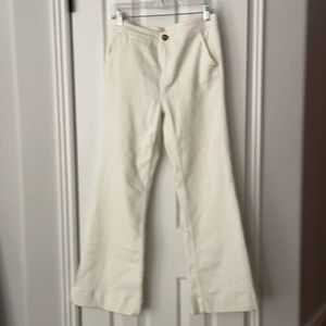 Anthropologie Pilco wide leg denim